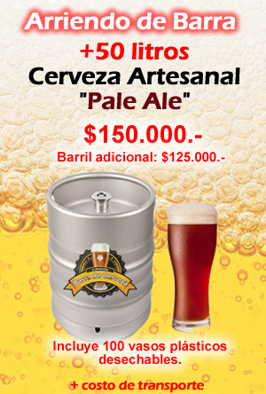 barra de cerveza